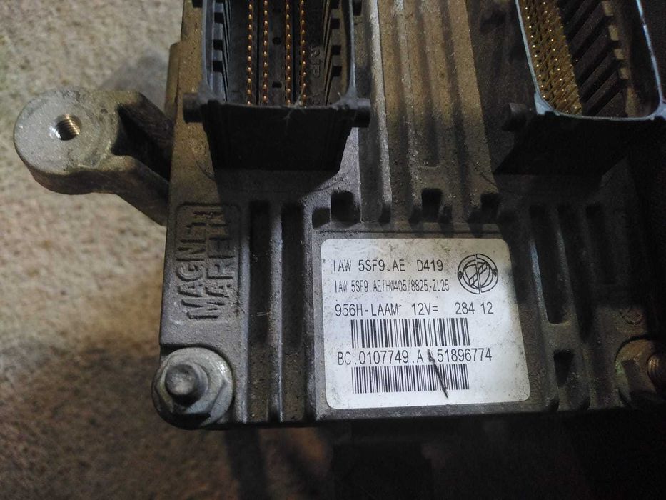 Centralina de Injeção Fiat Punto 2001 1.2 a Gasolina