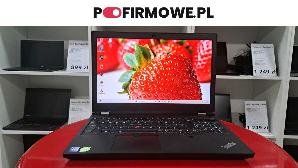 Laptop Lenovo Thinkpad T15 G2 15" i9 64GB/1TB SSD nVidia RTX 3080 16GB