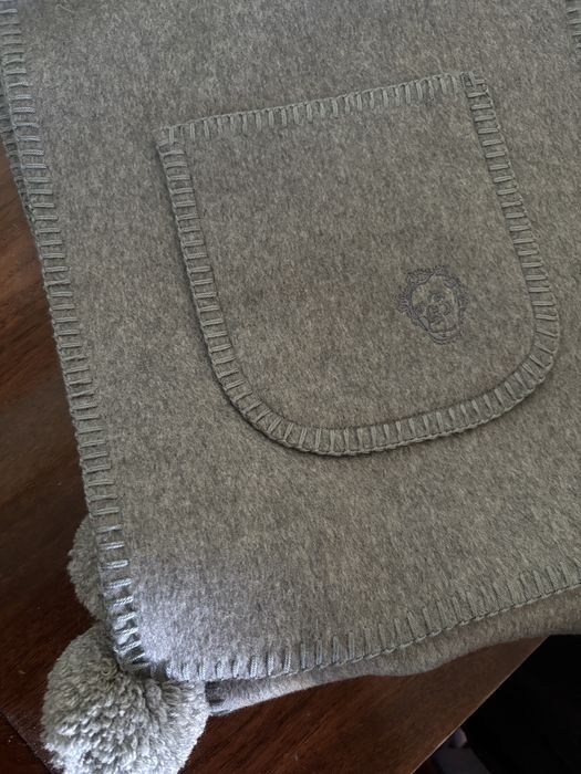 Шарф Gunia project сірий з рожевим