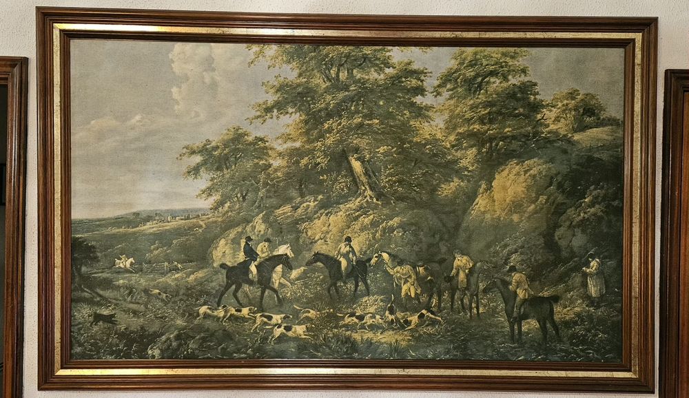 Quadro antigo grande. Vintage, óptimo estado.