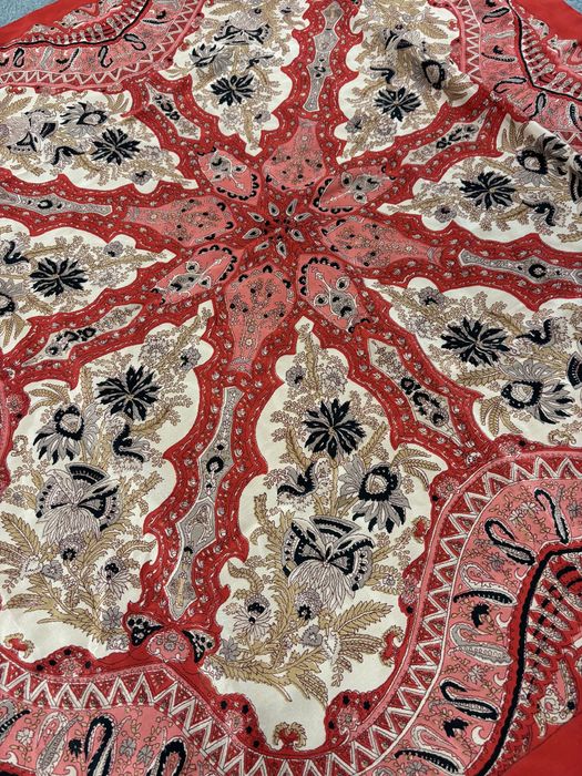 Jedwabny Szal chusta chustka jedwab silk side seta etno boho