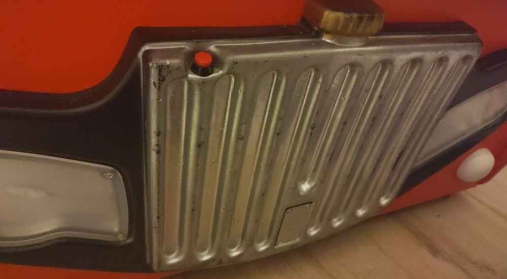 Łóżko piętrowe wóz strażacki