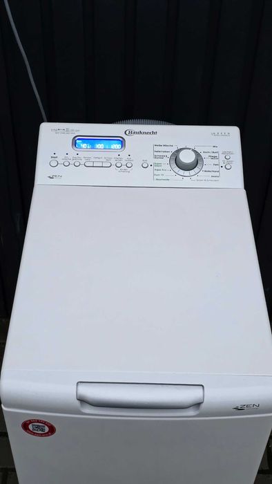 Pralka od góry Bauknecht 6kg,1200rpm, silnik ZEN, Soft Open, gwarancja