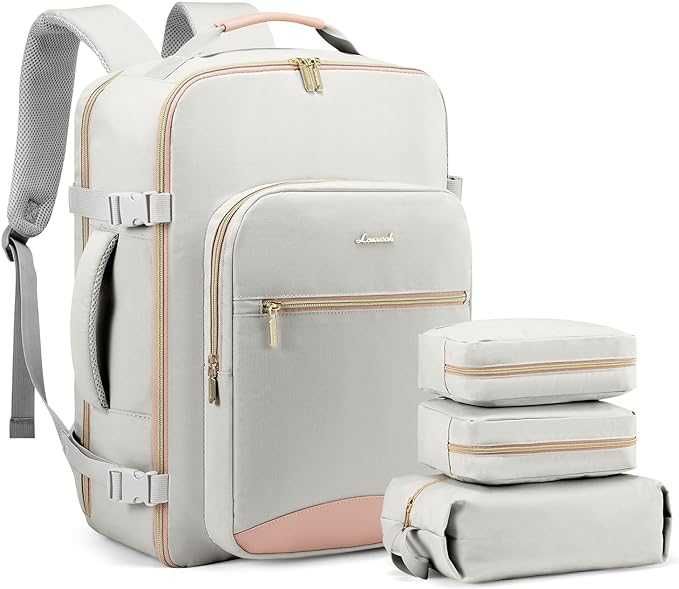 LOVEVOOK Bagaż podręczny, plecak do samolotu, duży plecak damski.