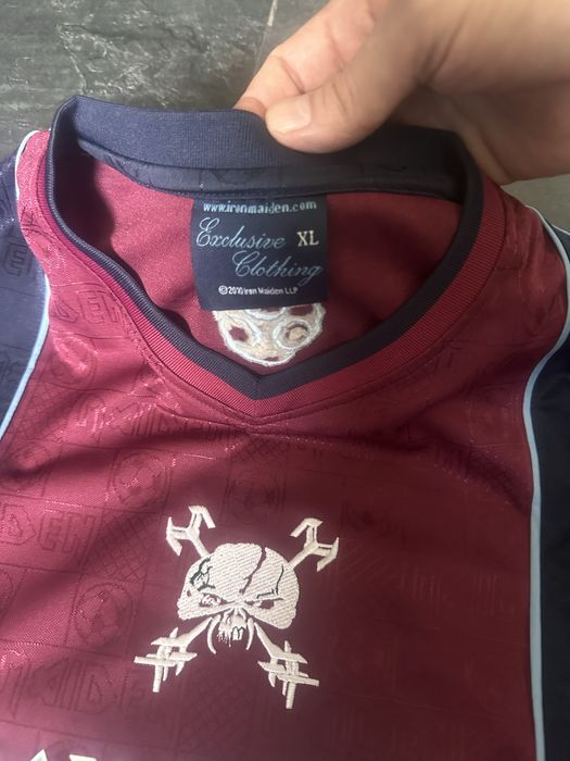 Iron Maiden koszulka pilłkarska