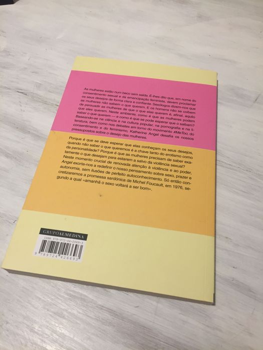 Livro como NOVO - Amanhã o Sexo Voltará a Ser Bom - Katherine Angel