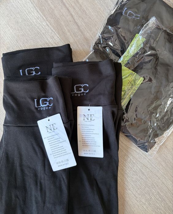 Legginsy, kolarki prążek