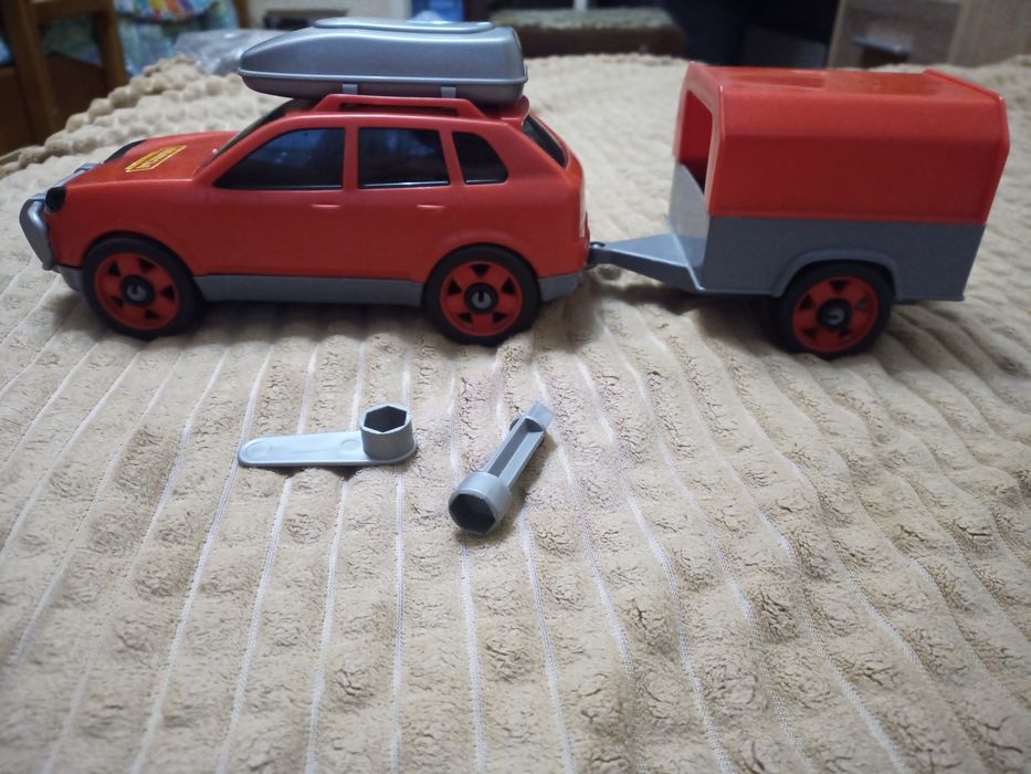 Детский конструктор трактор машина