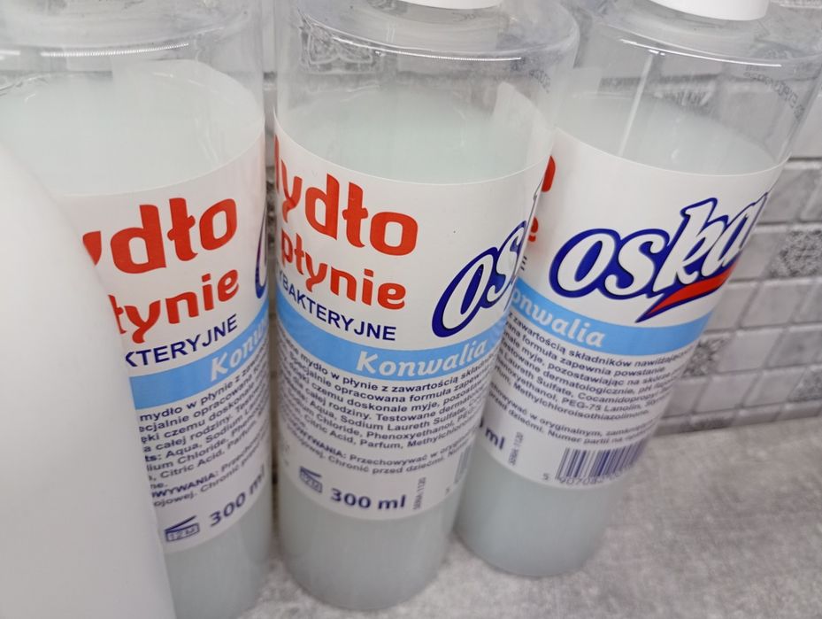 Mydło w płynie zestaw 6x