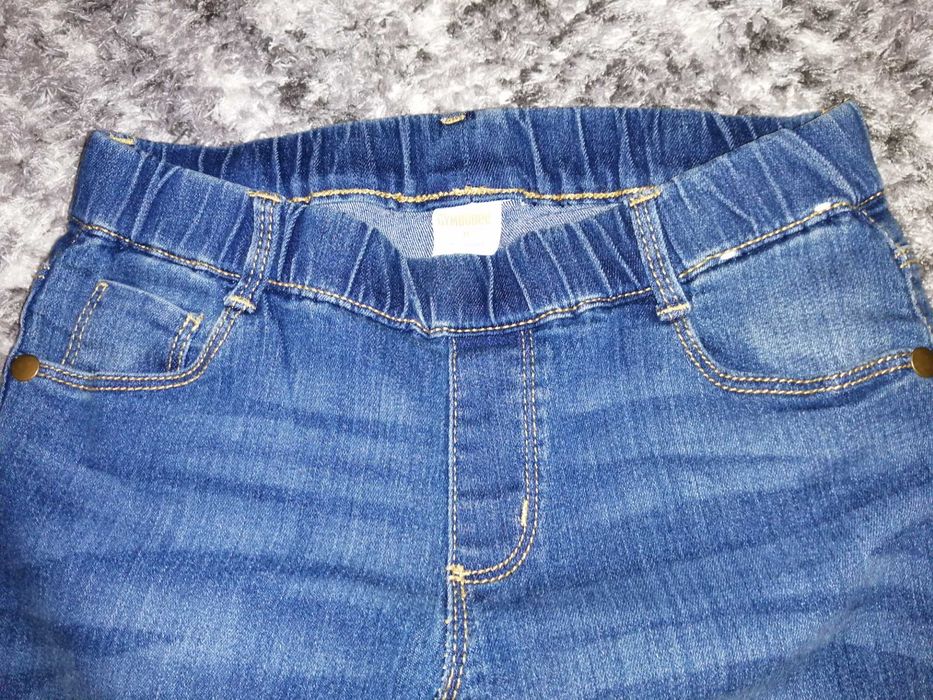 Jeansy skinny, jegginsy Gymboree, 8 lat / 128