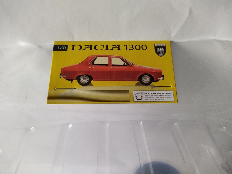 Dacia 1300 Skala 1:8 kanister Eaglemoss