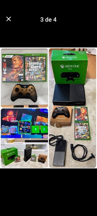 Xbox One Fat 1000GB Preta (possivel troca)Ver Descrição*