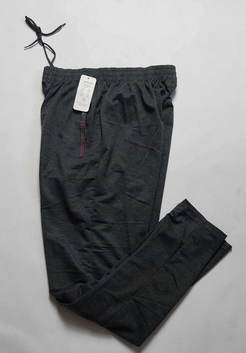 Spodnie męskie dresowe bez ściągaczy Dunauone Y-400 r. 5XL pas92-128cm