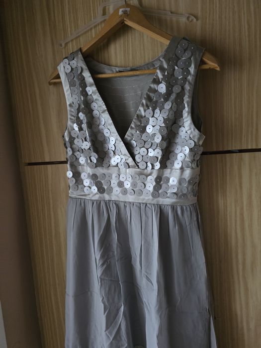 Sukienka jedwabna BCBG Maxazaria rozm 36