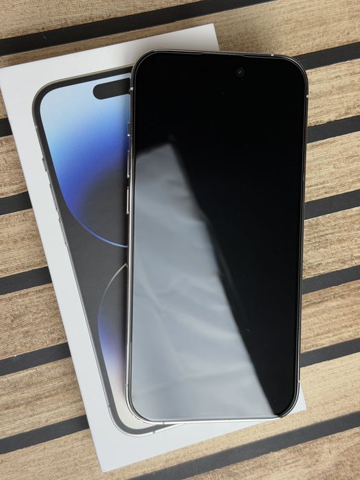 iPhone 14 Pro/Silver/90%/Rewewlcyjny Stan/Pełen Zestaw
