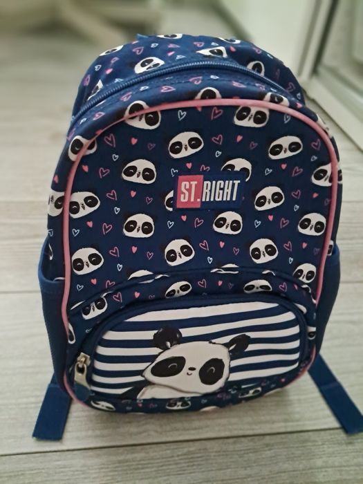 ST. RIGHT mały plecak plecaczek na wycieczki panda