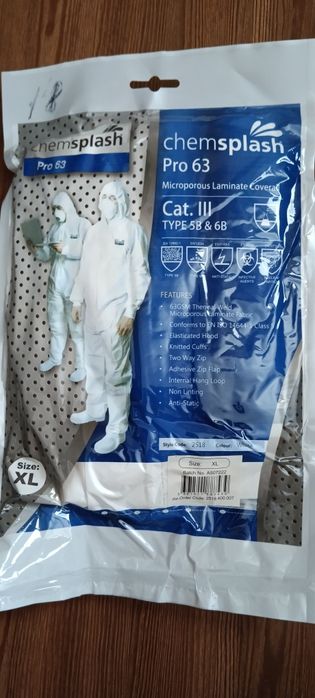 Комбінезон одноразовий Chemsplash Pro 63