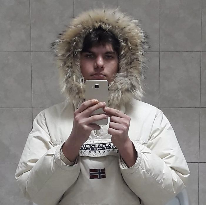 Оригінальний пуховик Napapijri White