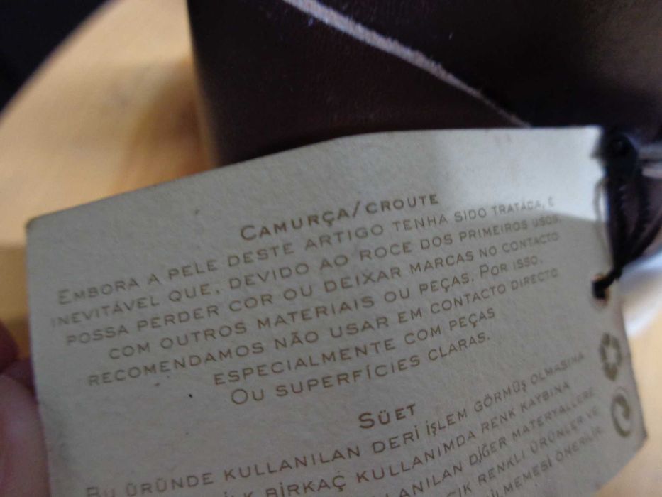 Botins Camurça Castanhos