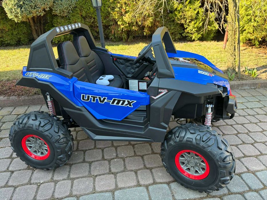 Dwuosobowy Samochód na akumulator Buggy dla 2 dzieci Auto + Pilot