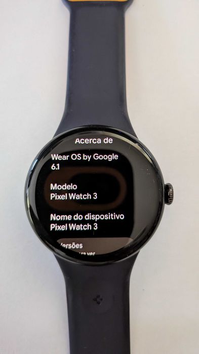 Google Pixel Watch 3 45mm – Matte Black (Como Novo + Extras)