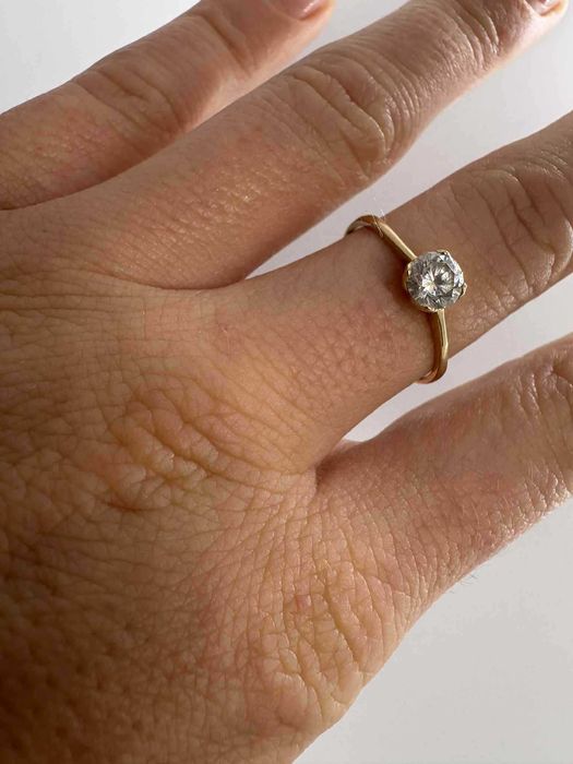 Złoty pierścionek 585 / Nowy Lombard / Katowice