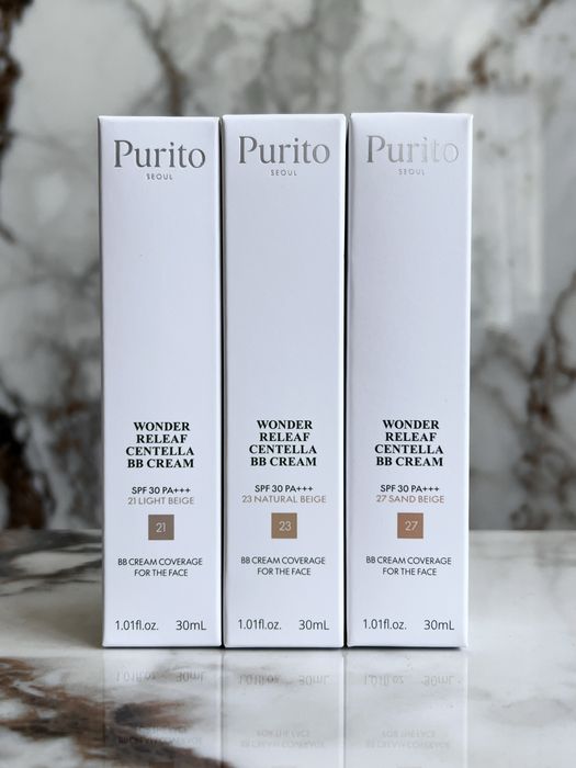 Purito BB cream 21 , 23 , 27 відтінки Оригінал