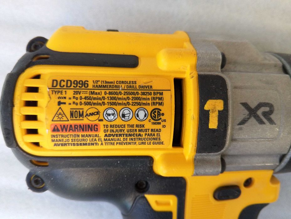 Шуруповерт DeWALT DCD996 XR