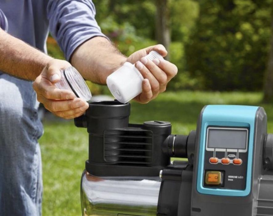 Напірний Насос автоматичний Gardena Premium 6000/6E LCD Inox (1760-20)