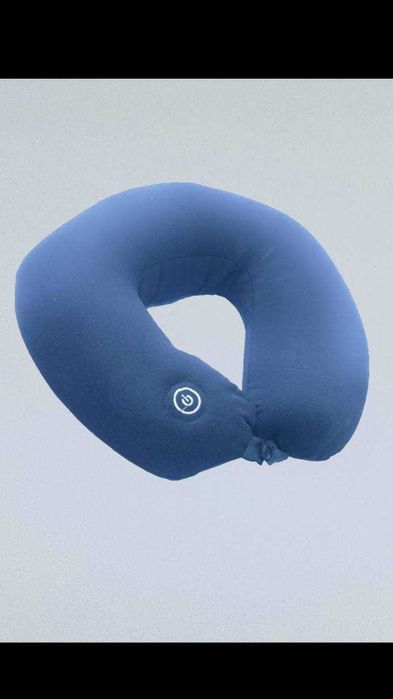 Poduszka podróżna rogal na szyję masażer miękka