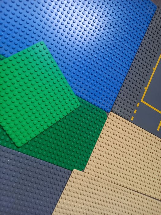 Lego Oryginalna Płytka Płyta Konstrukcyjna 10 sztuk Lotnisko Pas