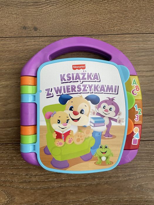 Książka z wierszykami Fisher Price