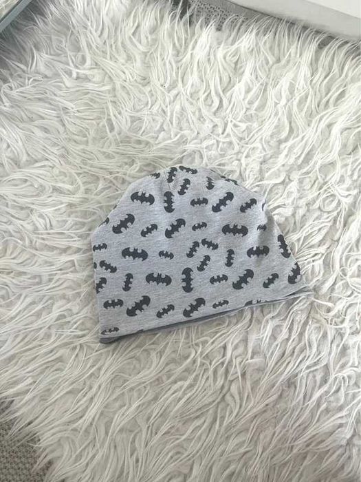 Szara dwustronna czapka Batman H&M
