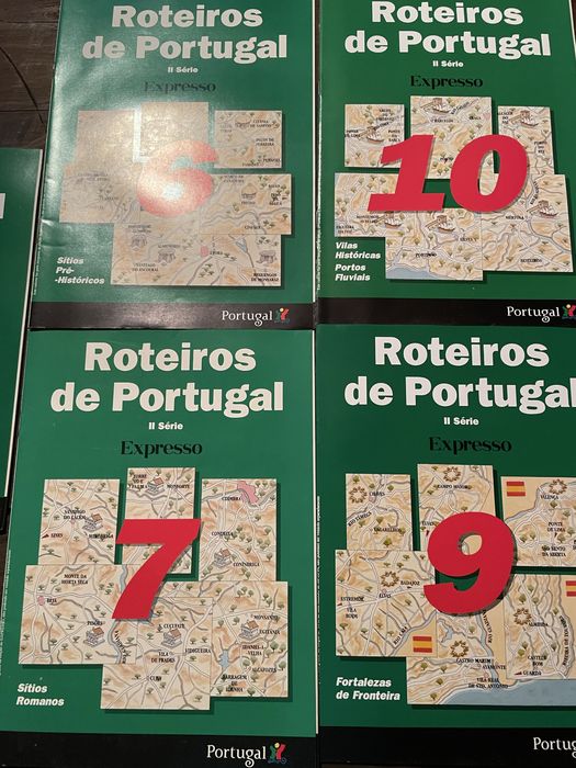 Roteiros de portugal 5 volumes