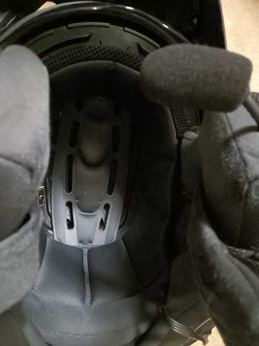 Capacete Scorpion ADX-1 sólido preto fosco
