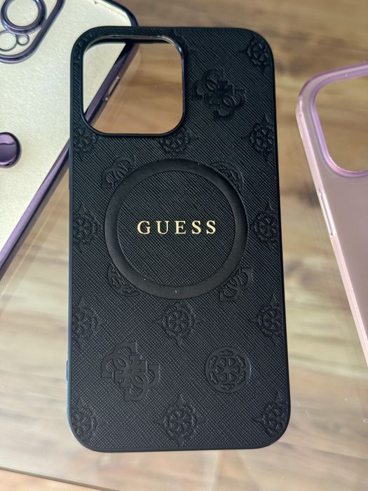 Чехлы на iPhone 14 Pro Max (3 шт.) Guess + MagSafe