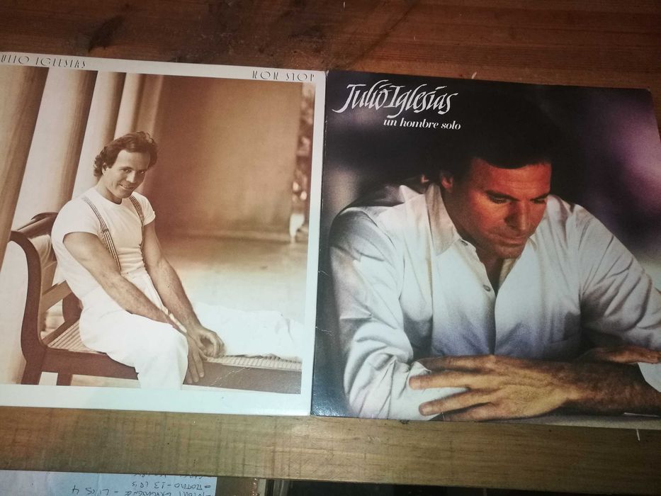 9 Lps do JULIO IGLESIAS (preços diferentes)