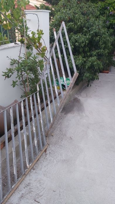 Gradeamento em ferro, para escada