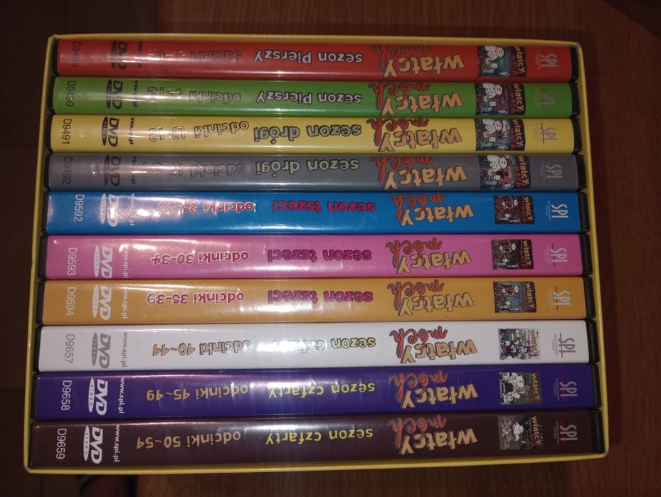 Wlatcy móch  DVD box 4  sezony
