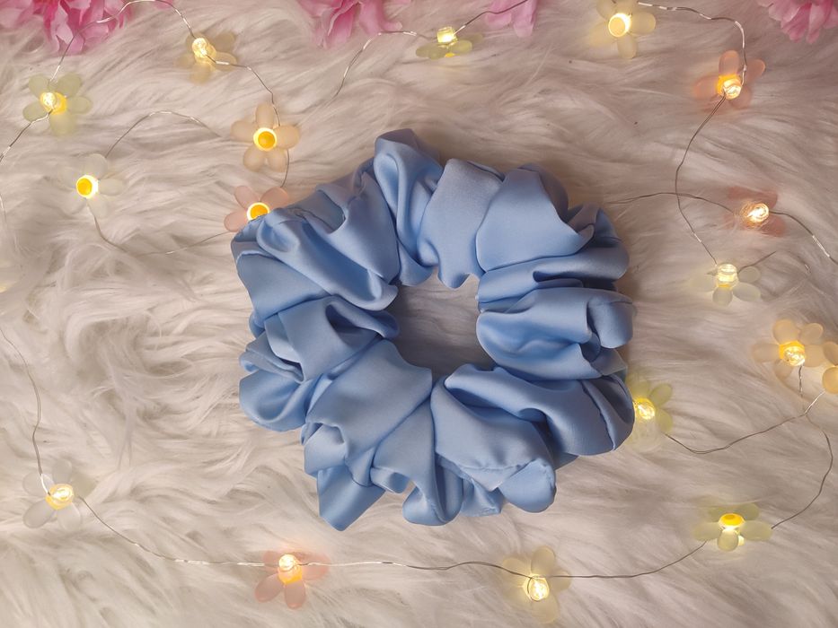 Scrunchie do włosów Maxi Baby Blue