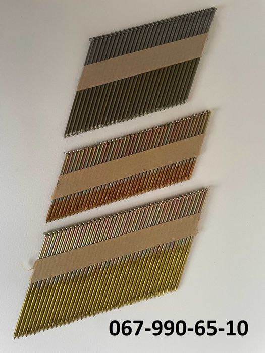 Цвях рейковий 34 градуси 3,1/90 мм (3000 шт)