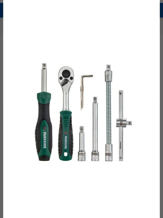 conjunto chaves roquete 46 peças parkside