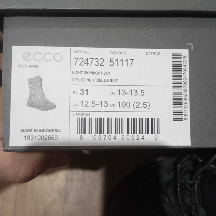 Ботинки Ecco Janni