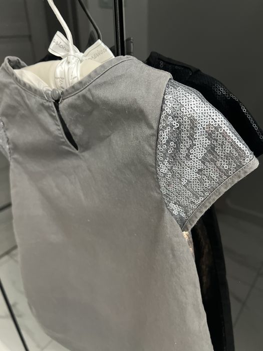 Sukienka mieniąca Cekiny H&M