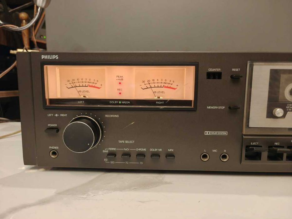 PHILIPS N5430 ! Porządny magnetofon kasetowy