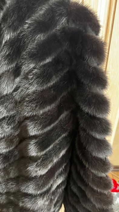Шуба норковая кускавая