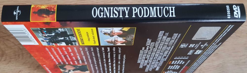Ognisty podmuch - DVD