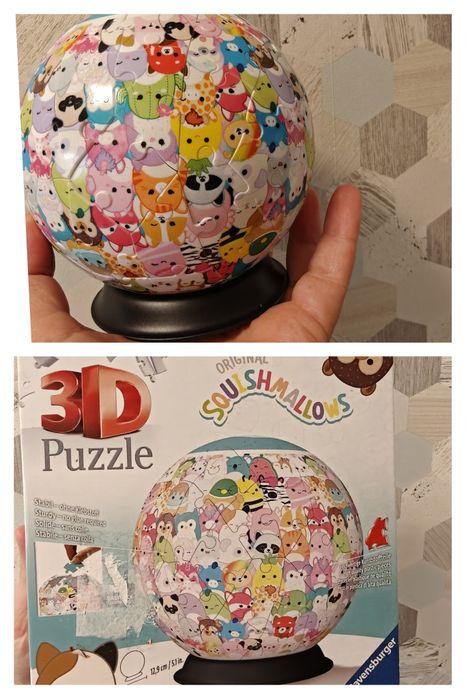 Puzzle 3D ravensburger squishmeallows
