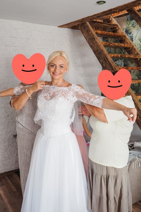 Suknia ślubna księżniczka