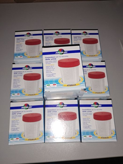 Pojemniczki na mocz sterylne zestaw 10sztk